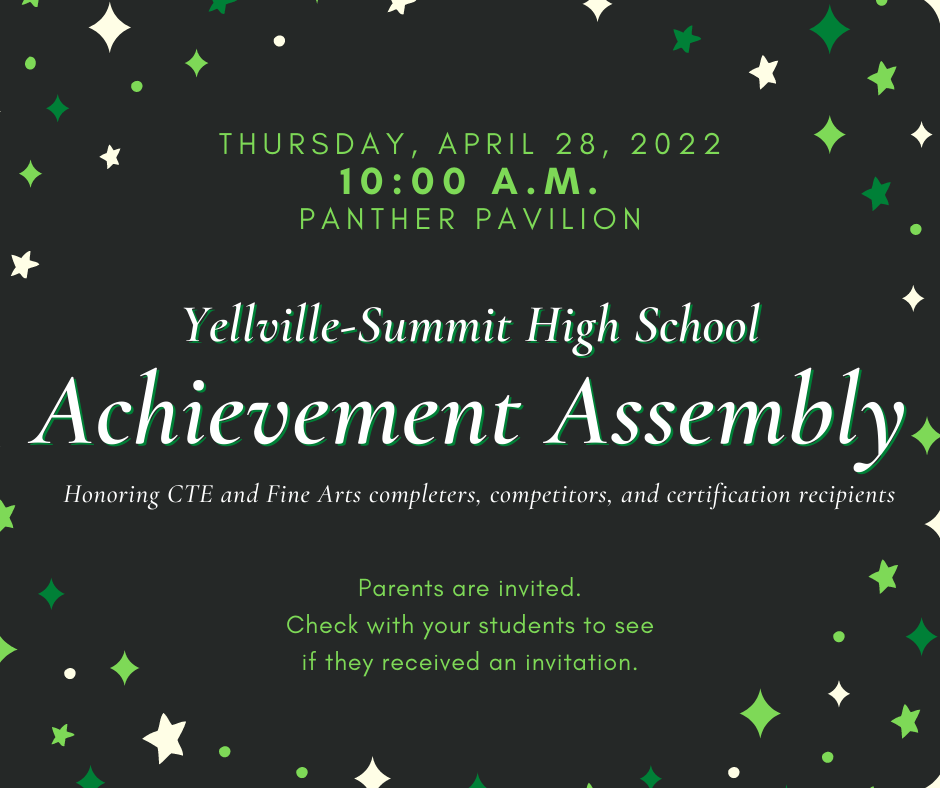 High School Achievement Assembly