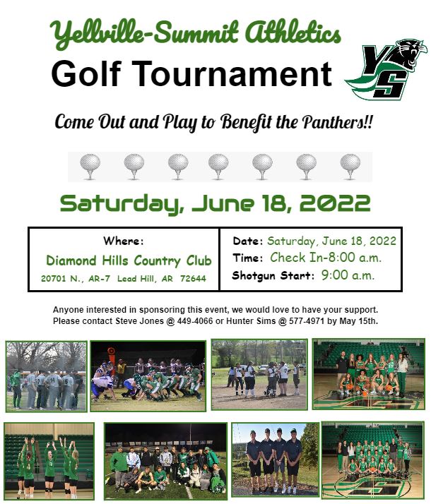 Golf Tournament to Benefit Yellville-Summit Athletics