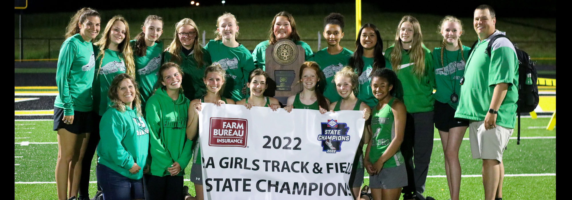 2022 2A Girls Track & Field Back-to-Back State Champions