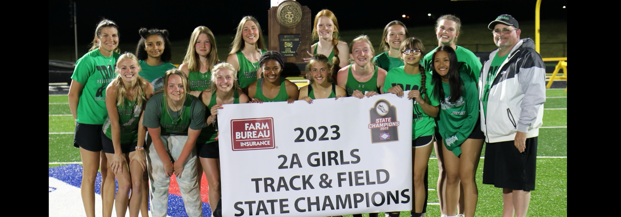 2023 2A Girls Track & Field Three-Peat State Champions